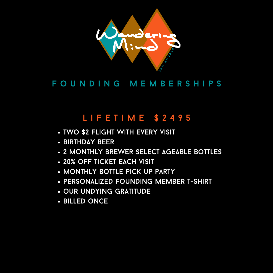 Founding Wanderer Lifetime Membership